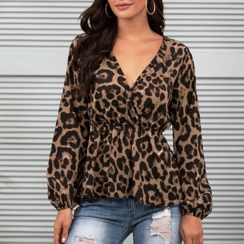 Leopard Print Top